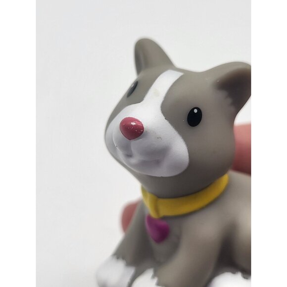 Fisher-Price Little People Tessa's Gray Kitty Y8206 Cat Replacement Figure - Picture 7 of 8